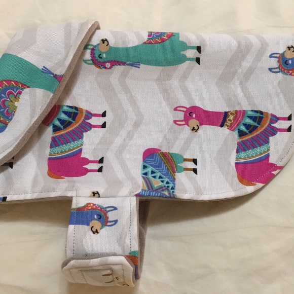 Dog jacket — Lama Alpaca print - Picture 2 of 5